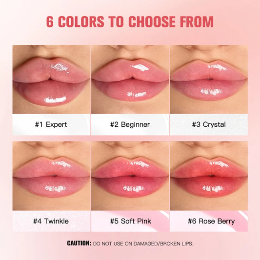 Lakerain Lip Plumper Gloss – Hydrating & Volumizing Lip Oil