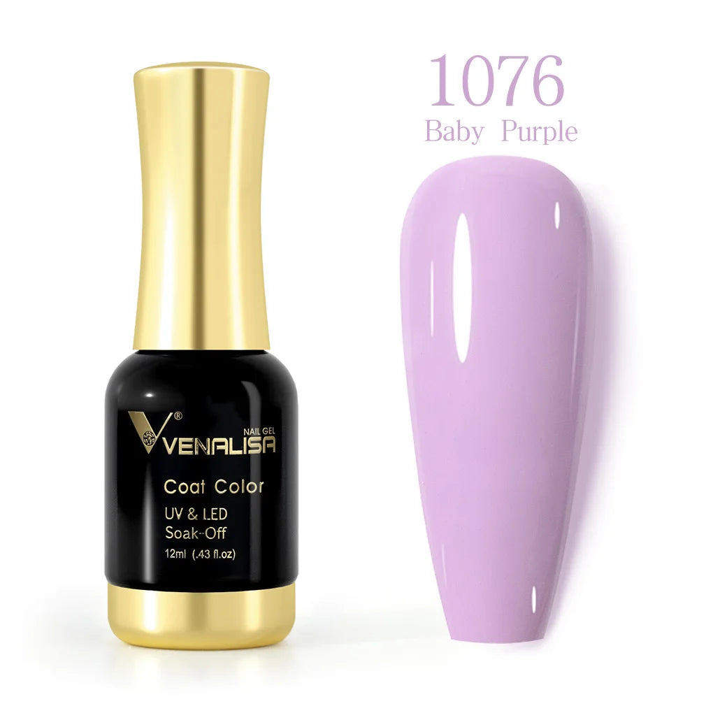 VENALISA Gel Nail Polish Set – 120 Colors UV/LED Soak Off 12ml