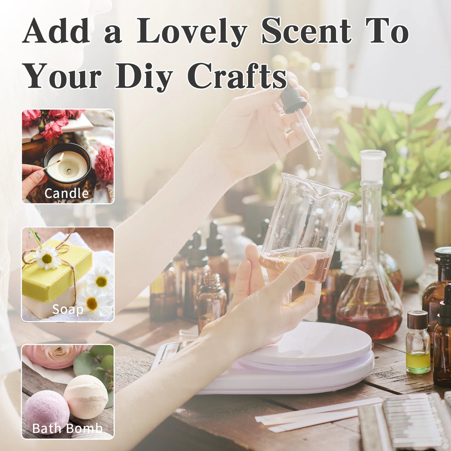 PHATOIL Almond & Vanilla Fragrance Oil – Diffuser Aromatherapy (100ml)