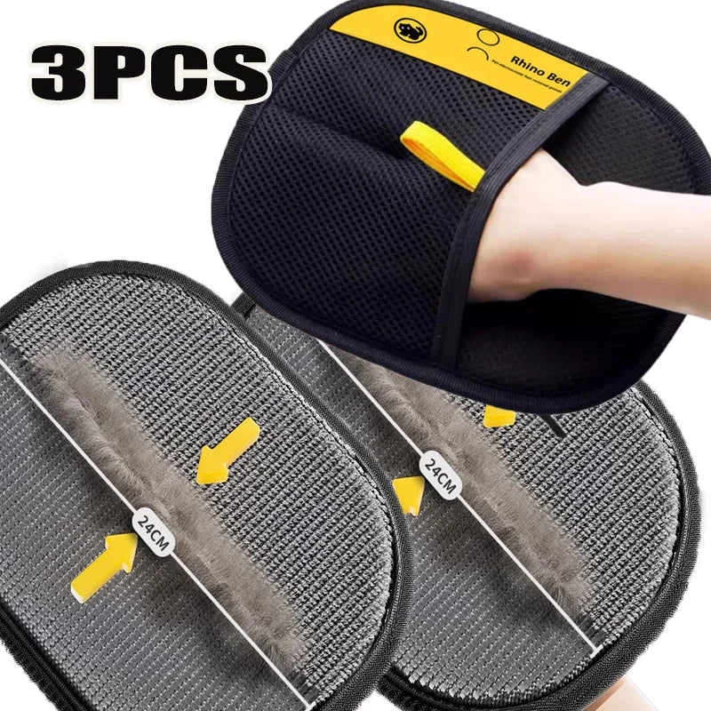 PetMassage: Double-Sided Grooming & Deshedding Gloves