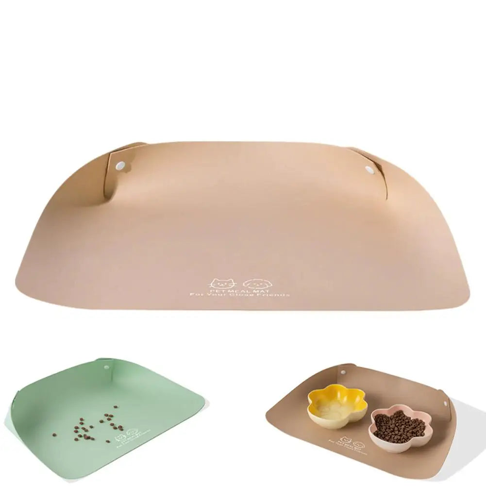 CleanFloor: Non-Slip Waterproof Pet Feeding Mat