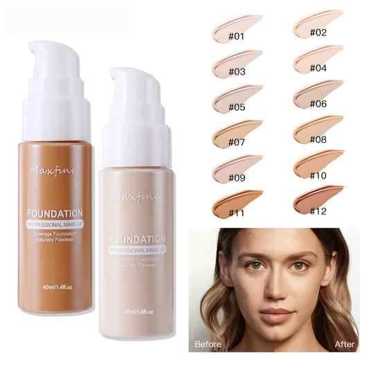 Liquid Foundation Concealer – Waterproof & Long Lasting