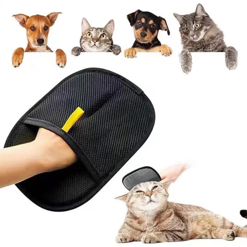 PetMassage: Double-Sided Grooming & Deshedding Gloves