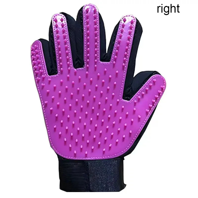 MassageGlove: Gentle Pet Grooming & Deshedding Mitt