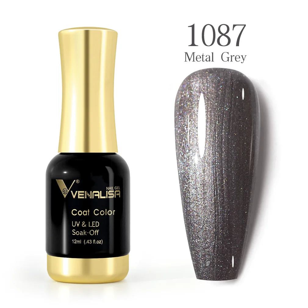 VENALISA Gel Nail Polish Set – 120 Colors UV/LED Soak Off 12ml
