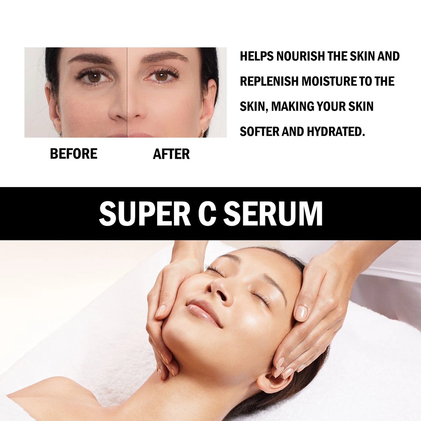 Vitamin C Serum with Niacinamide – Brightening & Hydrating Skin Care (109g)