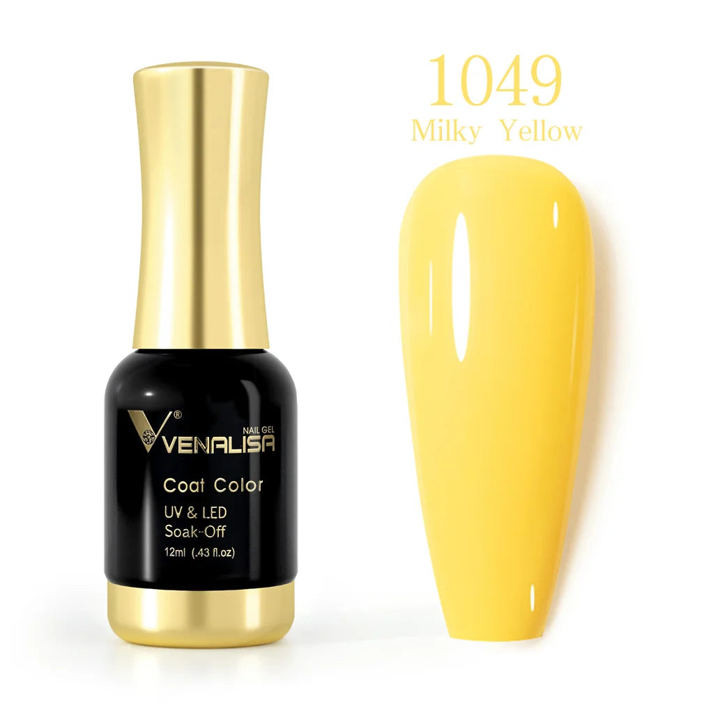 VENALISA Gel Nail Polish Set – 120 Colors UV/LED Soak Off 12ml