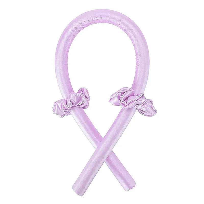 Heatless Curling Set – Satin No Heat Hair Curler with Headband