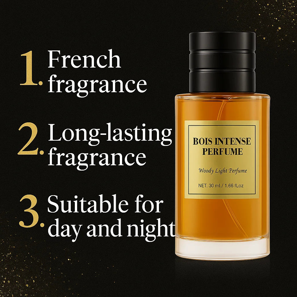 Bois Intense 50ml Eau de Parfum for Men – Woody Iris & Honey Fragrance