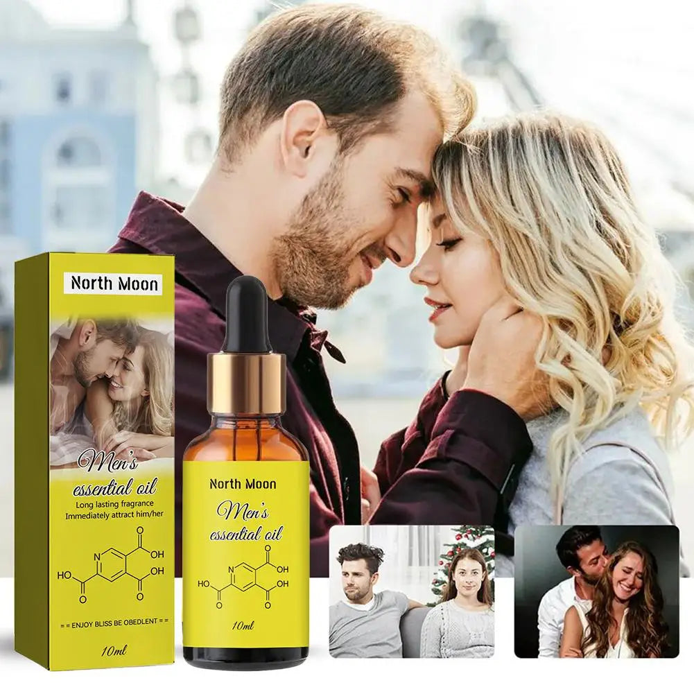 Men Pheromone Perfume Oil Set – Intense Fragrance (1/3/5PCS)