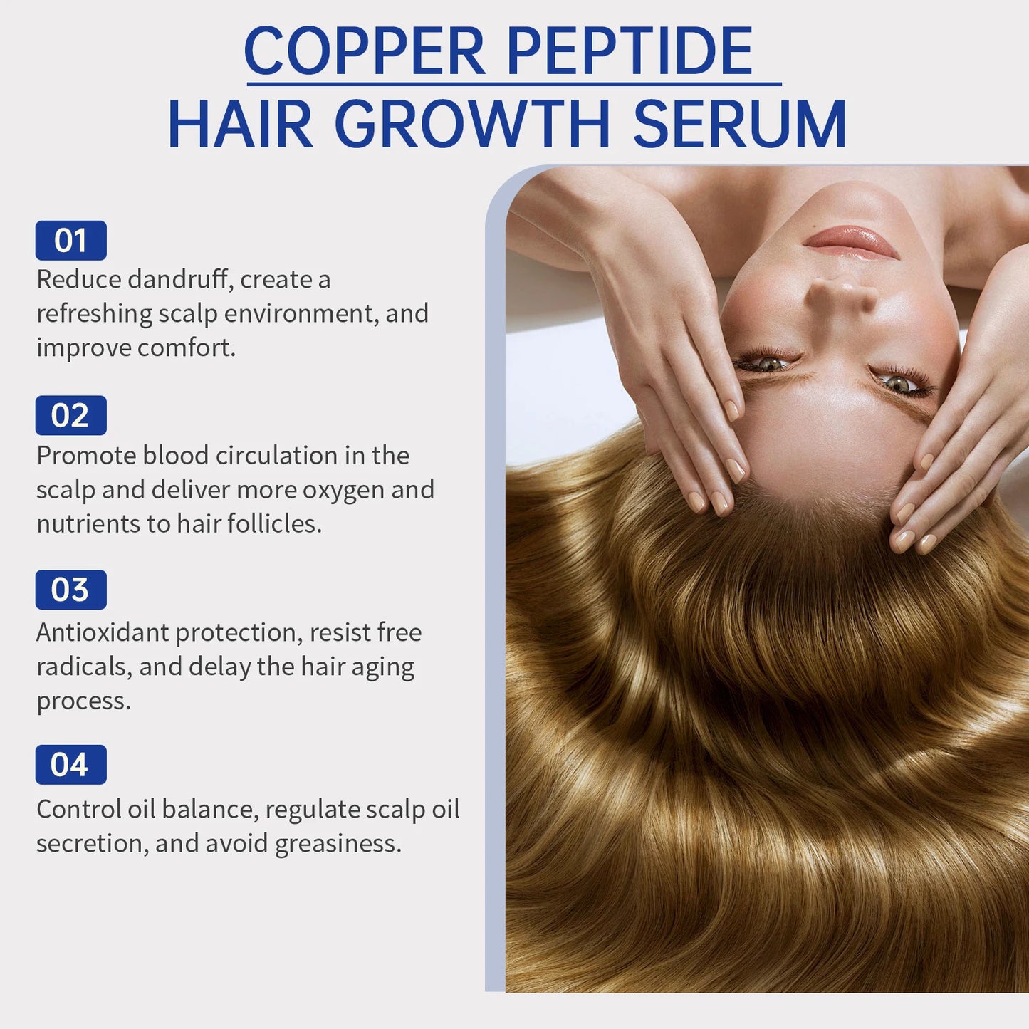 EELHOE Copper Peptide Hair Growth Serum (30ml)