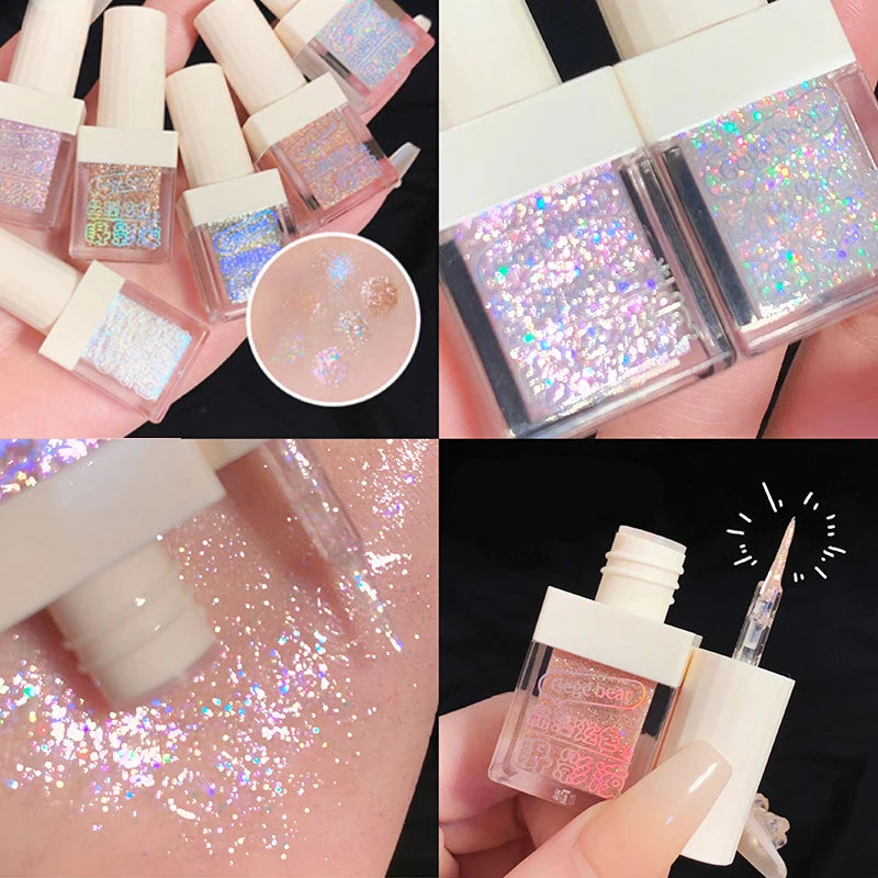 Liquid Glitter Eyeshadow – Shimmer Eye Highlighter
