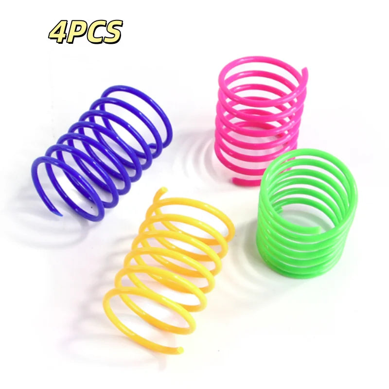 SpringyJump: Colorful Interactive Cat Springs