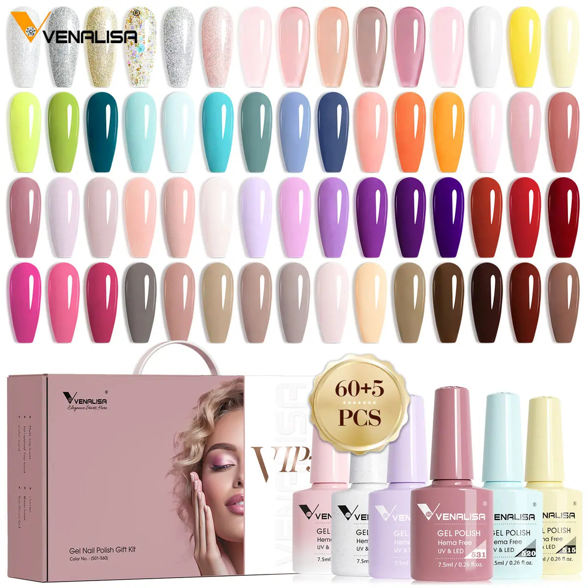 VIP5 HEMA-Free Gel Polish Master Collection