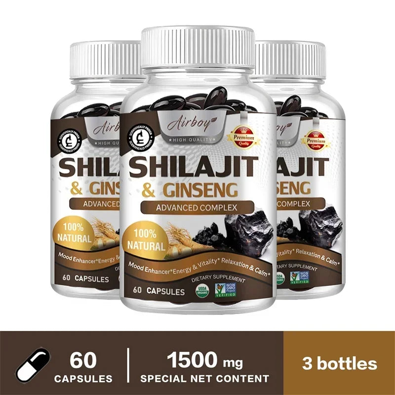 Shilajit Supplement – Energy & Vitality Support