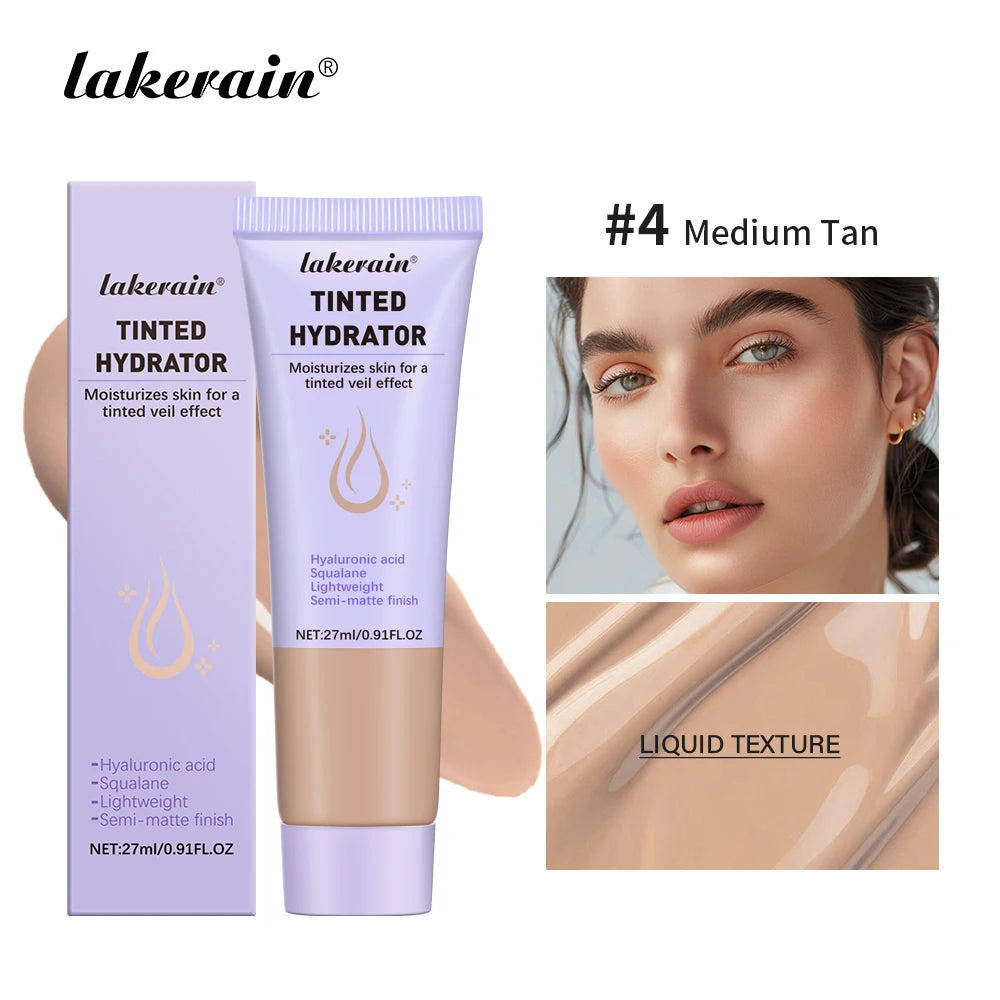 Lakerain Tinted Hydrator – Moisturizing Foundation with a Semi-Matte Finish (27ml)