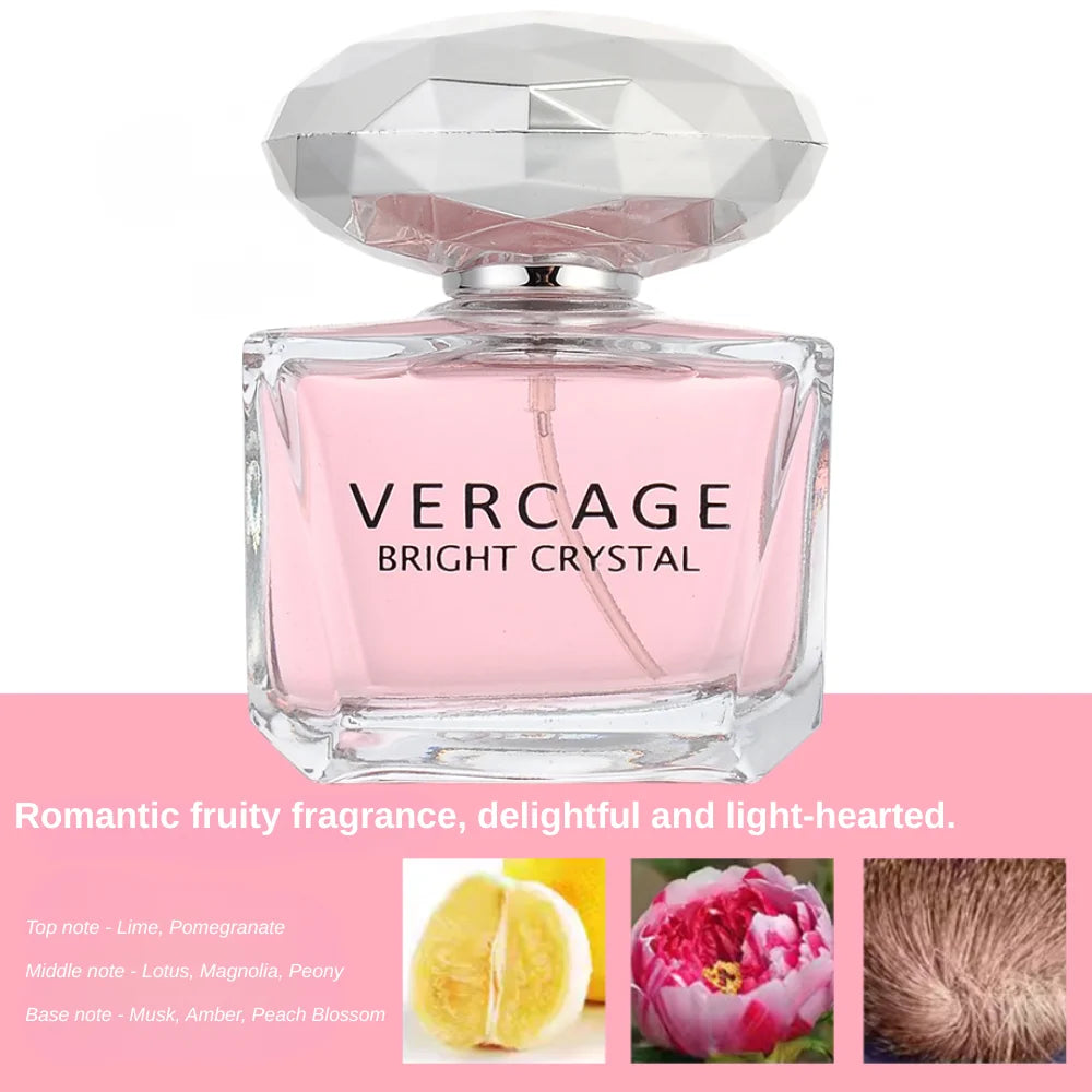 VERCAGA Brillant Cristal Women’s Fragrance – 100ml Luxury Floral Eau De Toilette