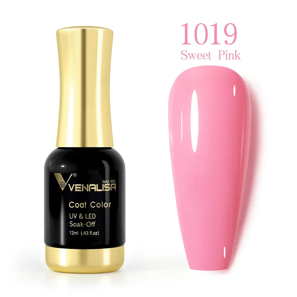 VENALISA Gel Nail Polish Set – 120 Colors UV/LED Soak Off 12ml