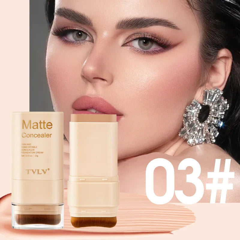 Eraser Double-Head Foundation Stick: 9-Color Coverage