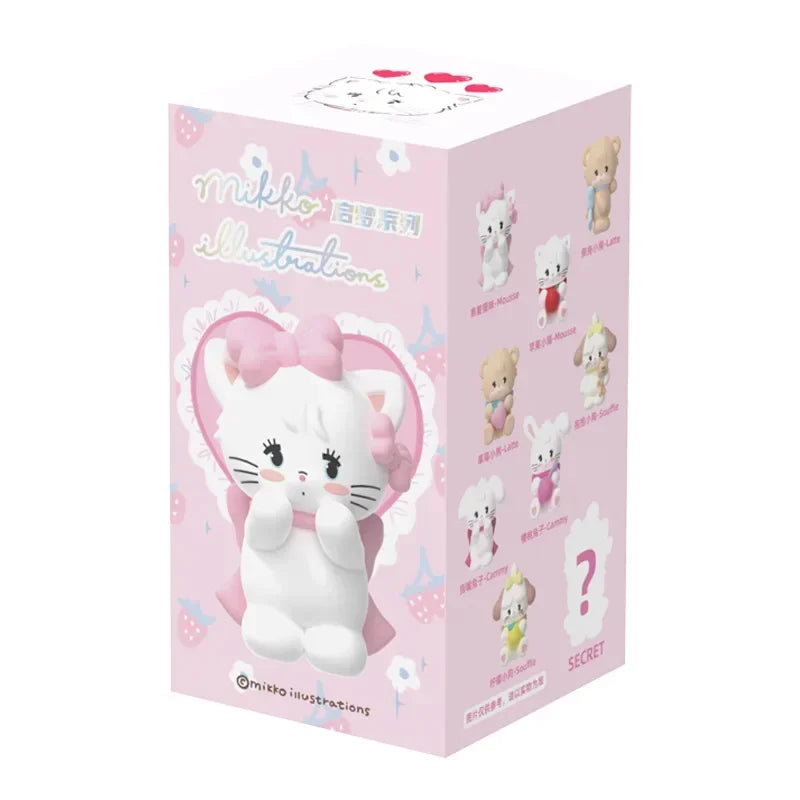 Mikko Blind Box Dream Series Anime Figures Kawaii Cartoon Creative Desktop Ornament Mystery Box Cute Doll Kawaii Model Gifts