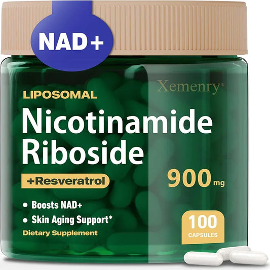 NAD+ Supplement – Nicotinamide Riboside with Resveratrol & Quercetin 900mg