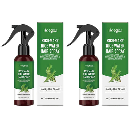Rosemary & Rice Water Hair Growth Spray – Scalp Nourishing Mist