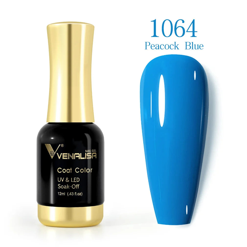 VENALISA Gel Nail Polish Set – 120 Colors UV/LED Soak Off 12ml