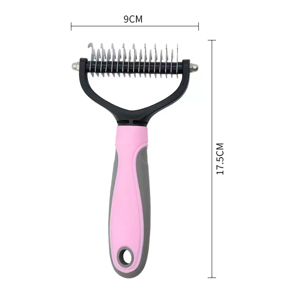DetanglePro: Double-Sided Stainless Steel Knotting Comb