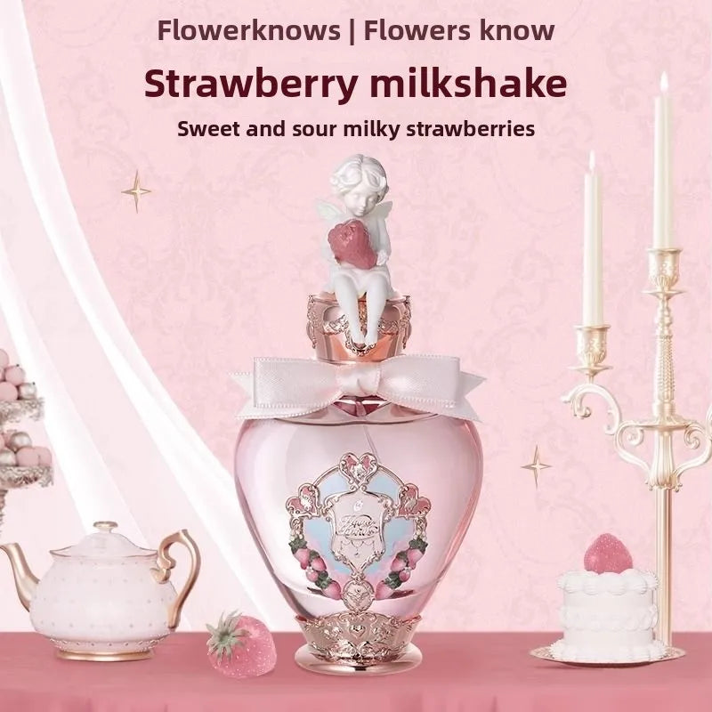 Flower Knows Strawberry Cupid Eau de Parfum – 50ml Floral Gourmand Fragrance for Women