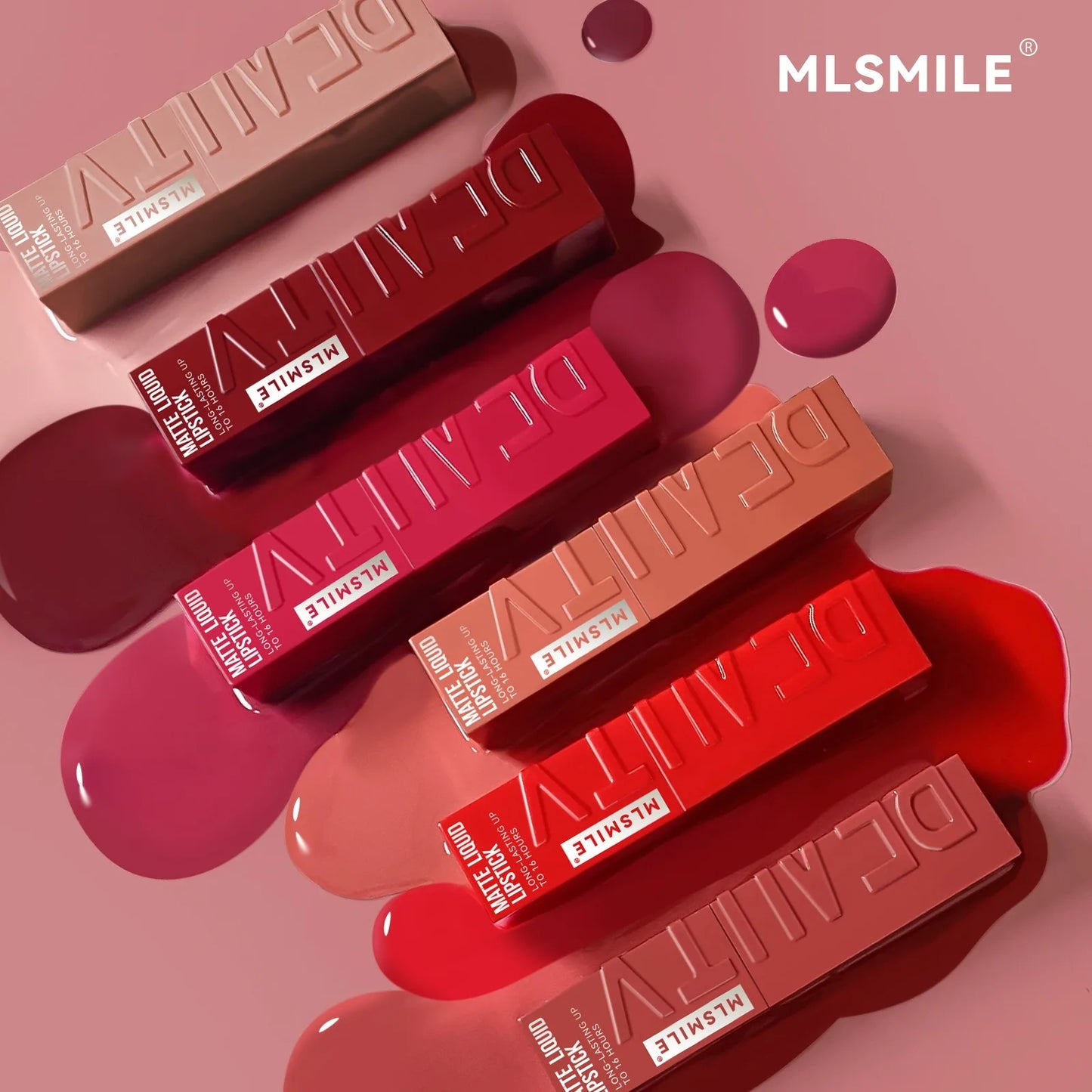 Professional Velvet Matte Liquid Lipstick – Waterproof & Non-Stick Formula