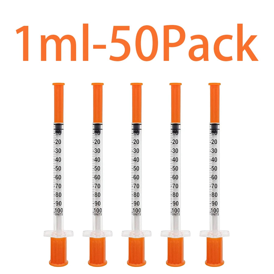 PetCare Precision: 1ml Syringe Set for Pet Medication