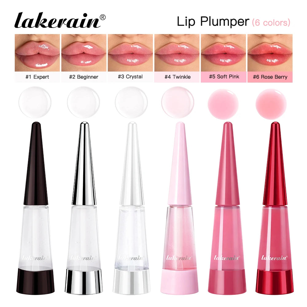 Lakerain Lip Plumper Gloss – Hydrating & Volumizing Lip Oil