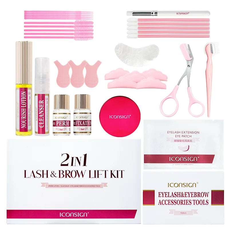 8-Week Lasting Eyelash & Brow Perm System