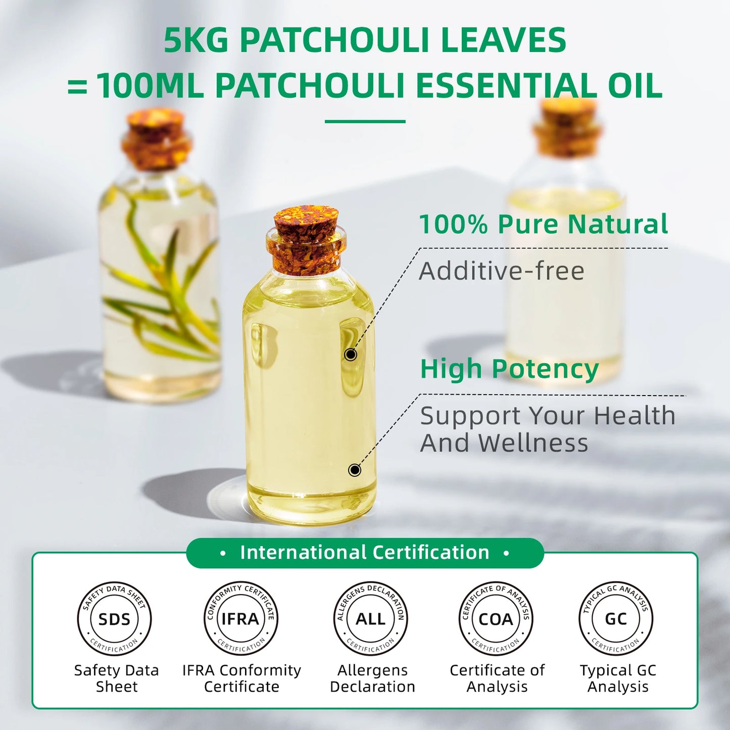 HIQILI Essential Oil – 100ml Natural Aromatherapy Oil