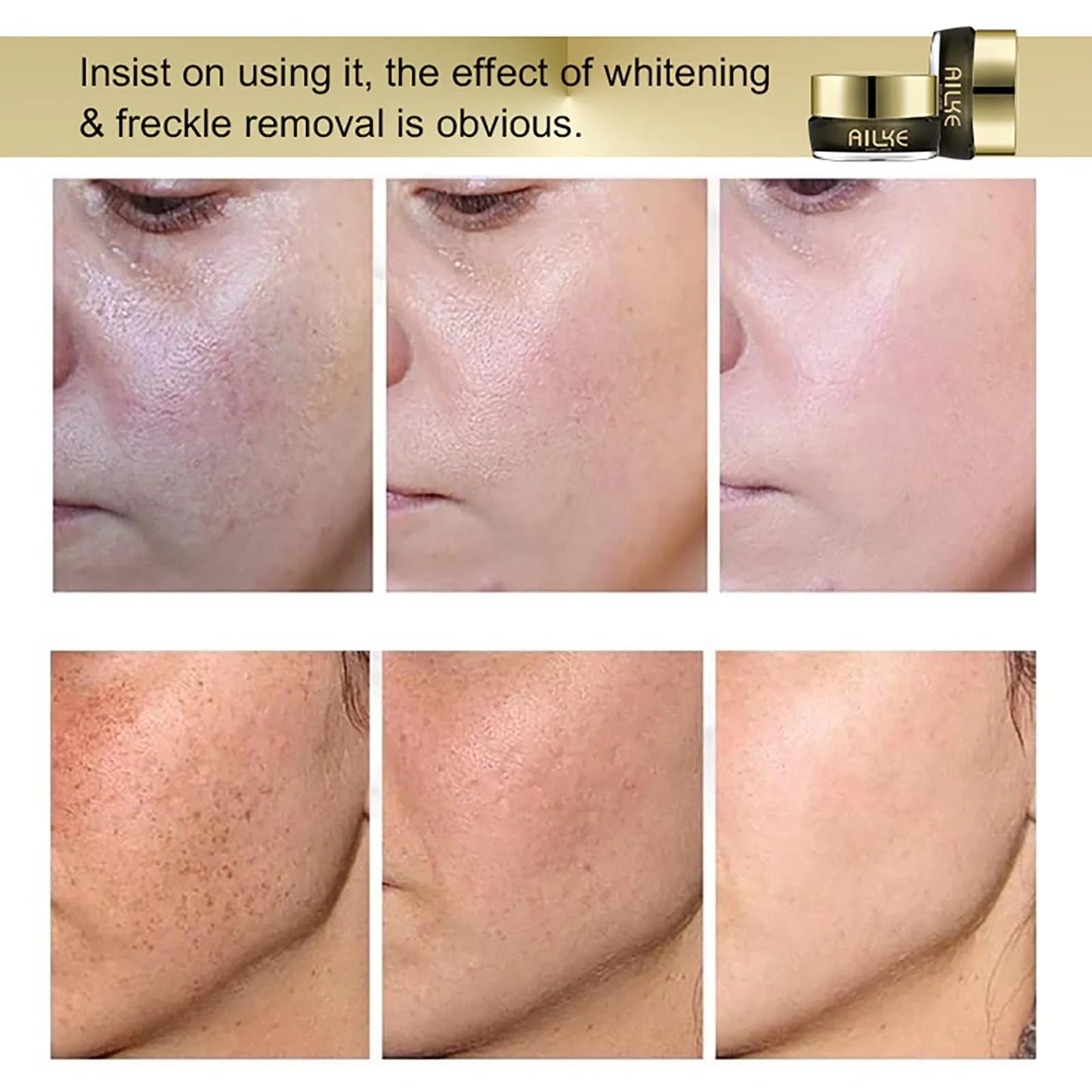 AILKE Collagen & Glutathione Face Cream – Brightening & Anti-Aging Care