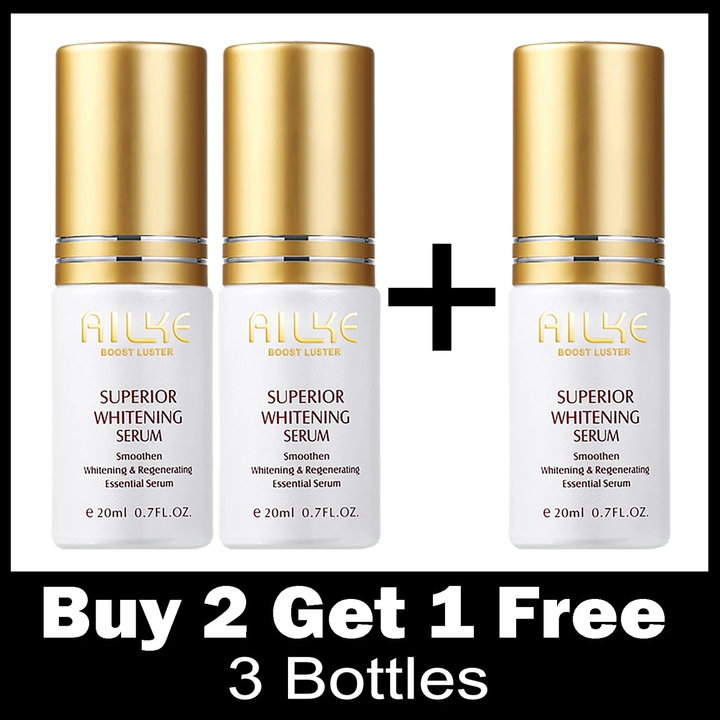 AILKE Rose Face Cream – Whitening, Anti-Wrinkle & Hydrating Korean Skincare Set