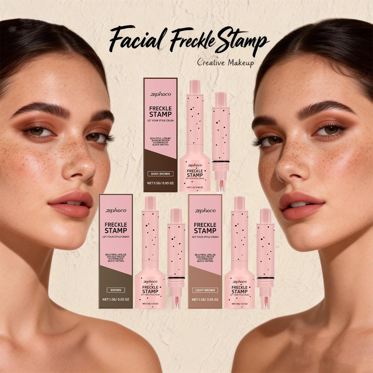 Surnelia Natural Look: Waterproof Freckle Stamp Pencil