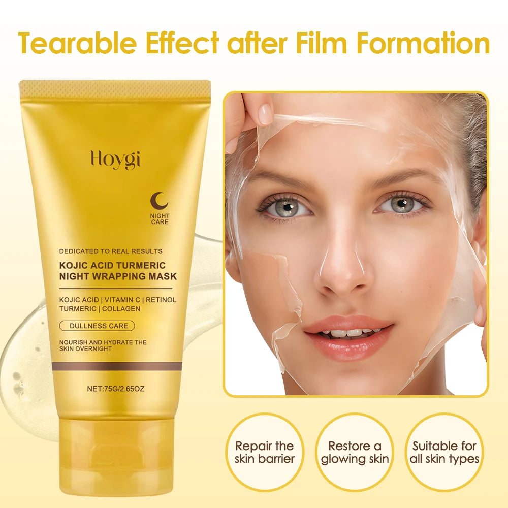 Brightening Turmeric Overnight Peel-Off Mask (75g)