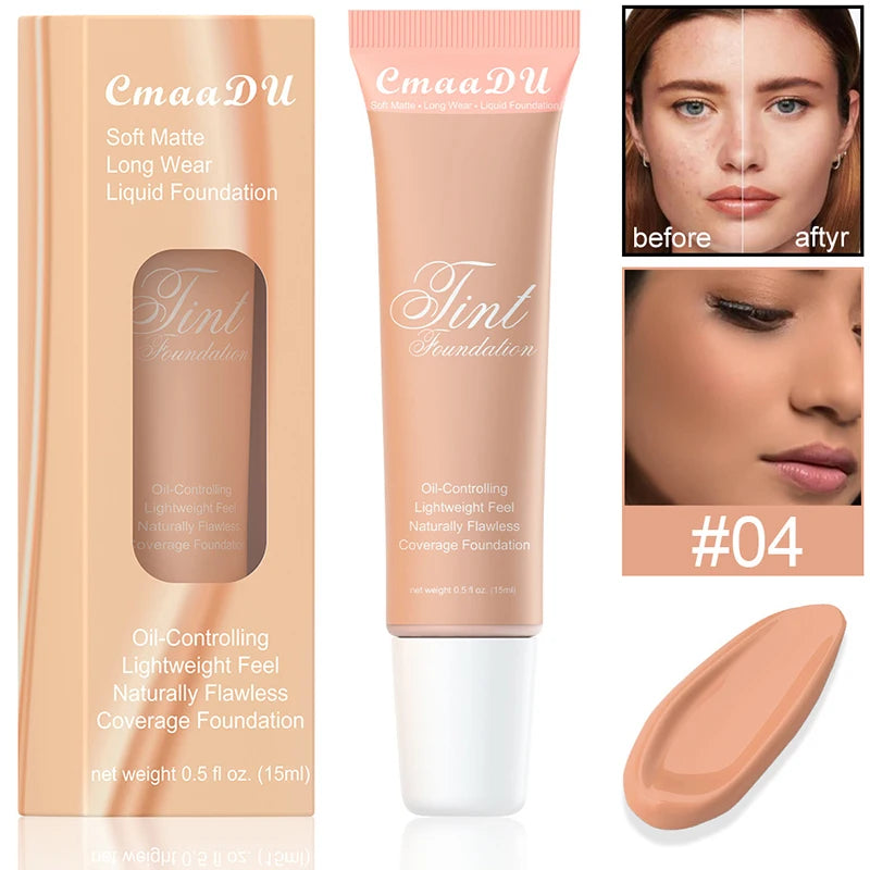 Full Coverage BB Cream & Foundation – Waterproof, Long-Lasting Face Corrector