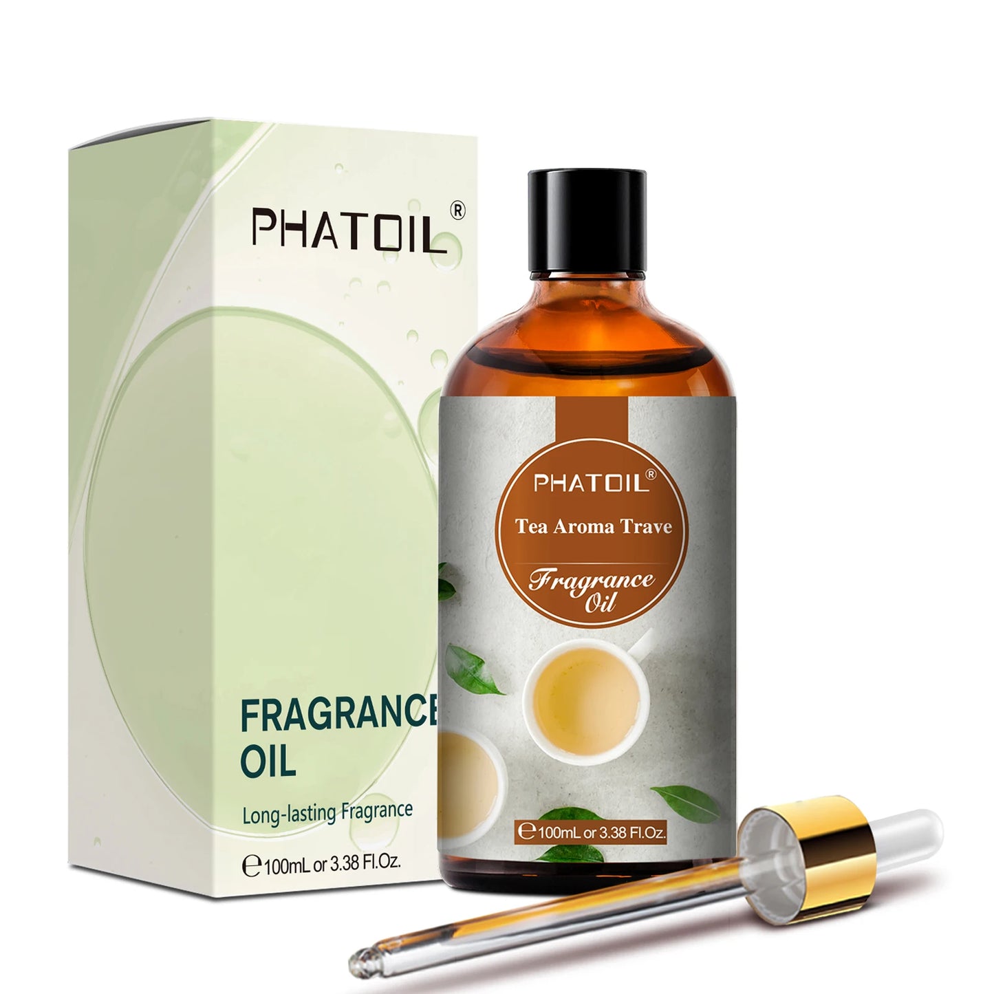 PHATOIL Almond & Vanilla Fragrance Oil – Diffuser Aromatherapy (100ml)