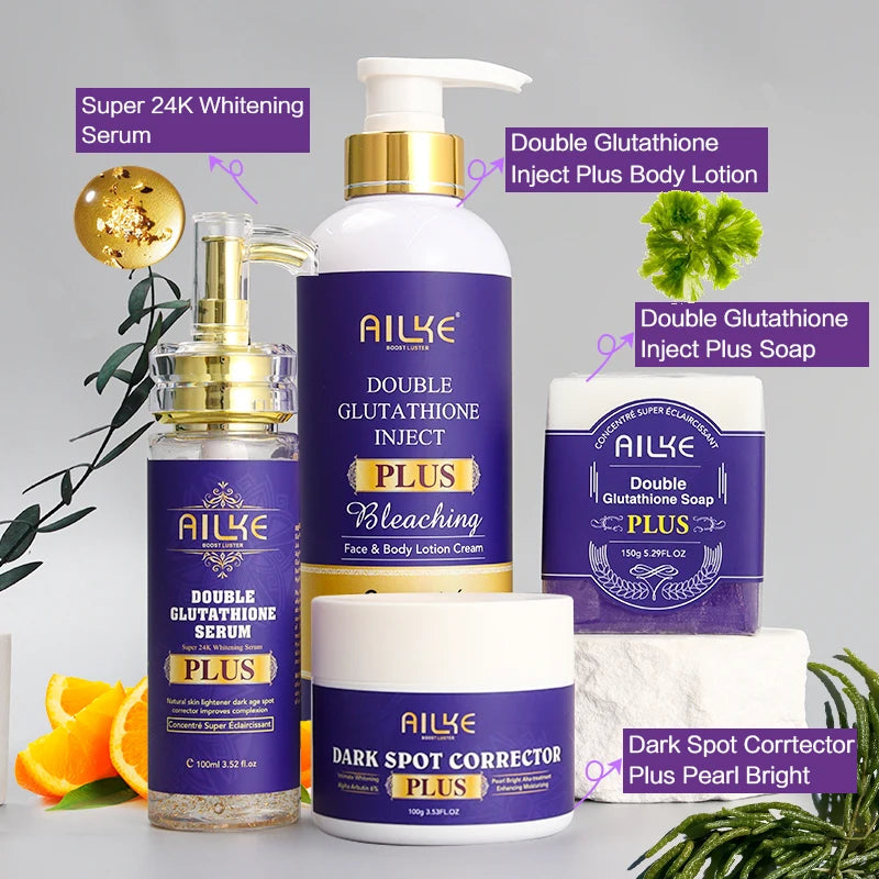 AILKE Glutathione Body Lotion – Moisturizing & Skin Tone Care