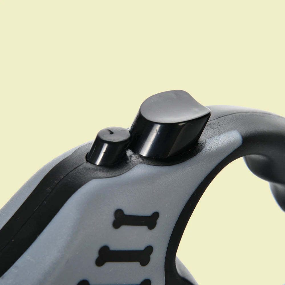 FlexiSafe: Heavy-Duty Retractable Dog Leash (3m / 5m)