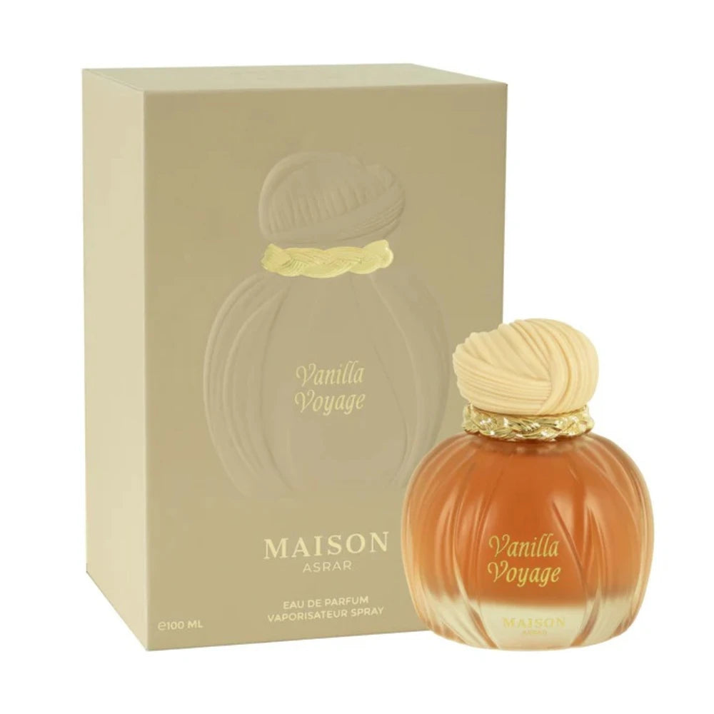 A MAISON ASRAR Eau de Parfum – Vanilla Caramel Gourmand Unisex Fragrance (100ml)