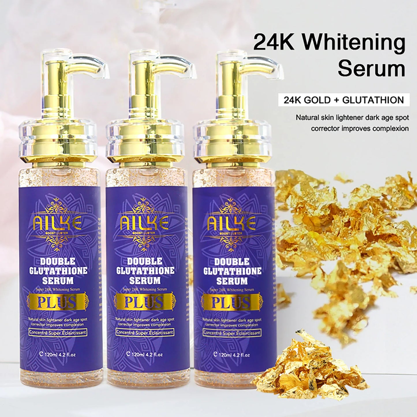 AILKE Glutathione Body Lotion – Moisturizing & Skin Tone Care