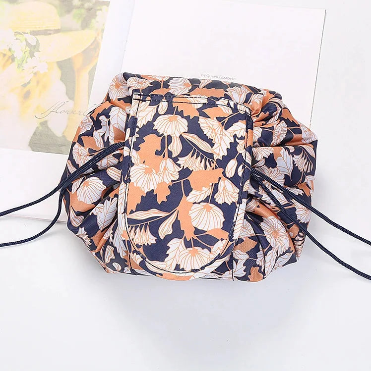 Drawstring Cosmetic Bag – Waterproof Travel Makeup Organizer