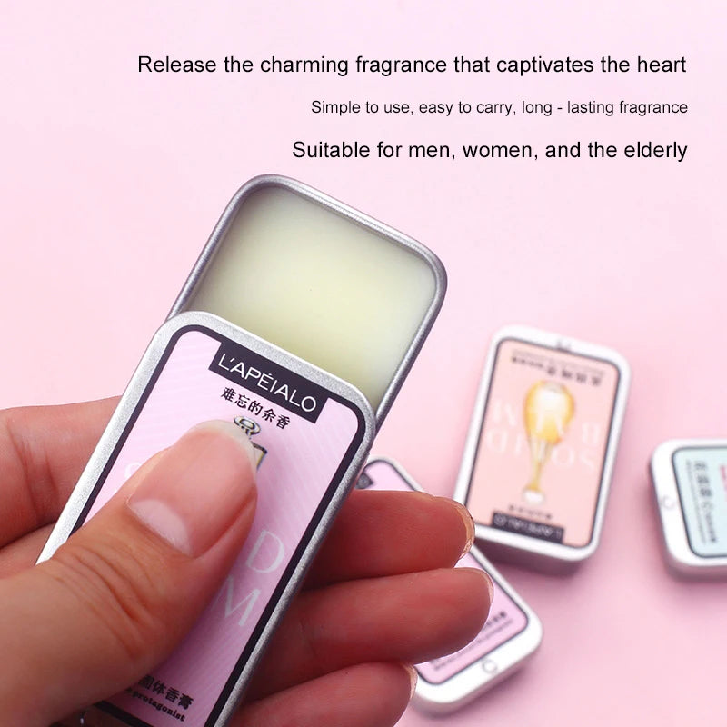 Women's Pheromone Solid Perfume Balm – Long Lasting Fragrance