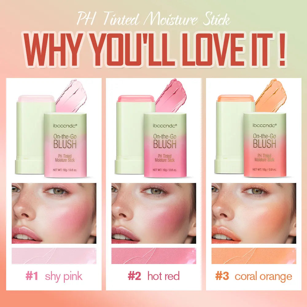 Temperature Change 3-in-1 Blush Stick – Lips & Cheeks Tint