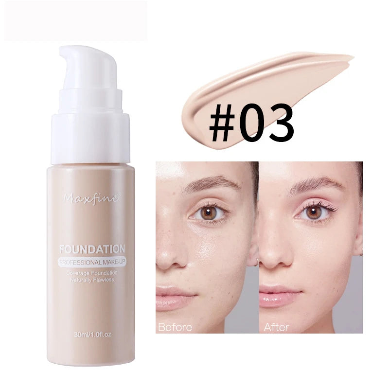 Liquid Foundation Concealer – Waterproof & Long Lasting
