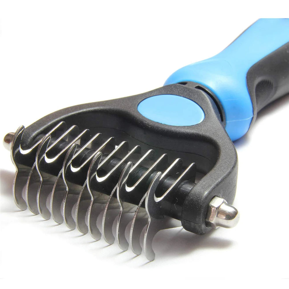 DetanglePro: Double-Sided Stainless Steel Knotting Comb