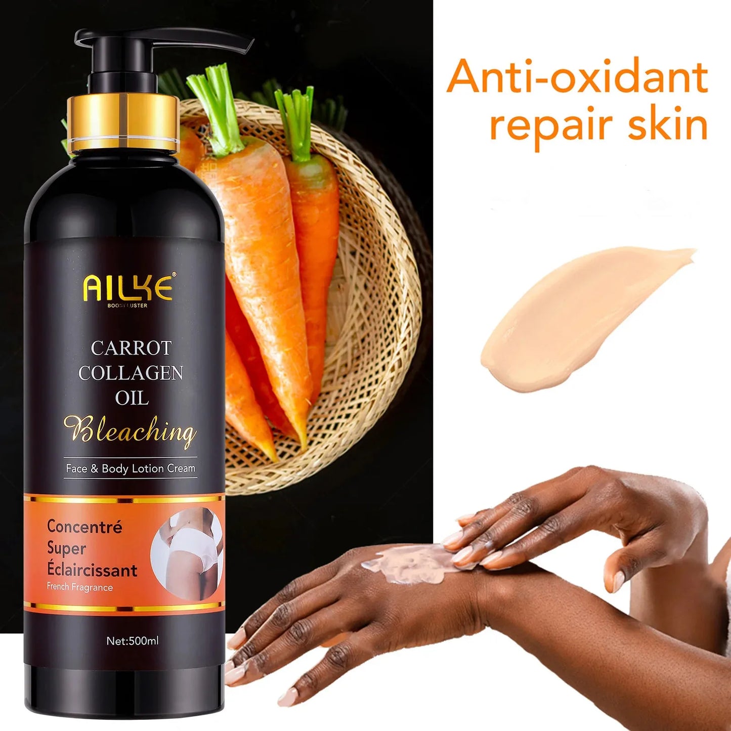 AILKE Skin Care Kit with Collagen – Hydrating & Brightening Formula